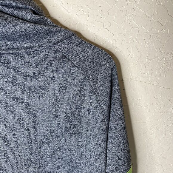 NIKE SEATTLE SEAHAWKS NFL WOMENS FUNNEL RAGLAN PERFORMANCE PULLOVER HOODIE Sz L - Picture 9 of 12